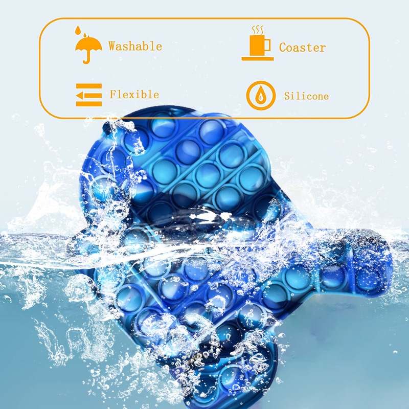 Đồ Chơi Fidget Mềm Hình Sói / Trái Tim / Túi Bong Bóng Anxi Giúp Giảm Căng Thẳng