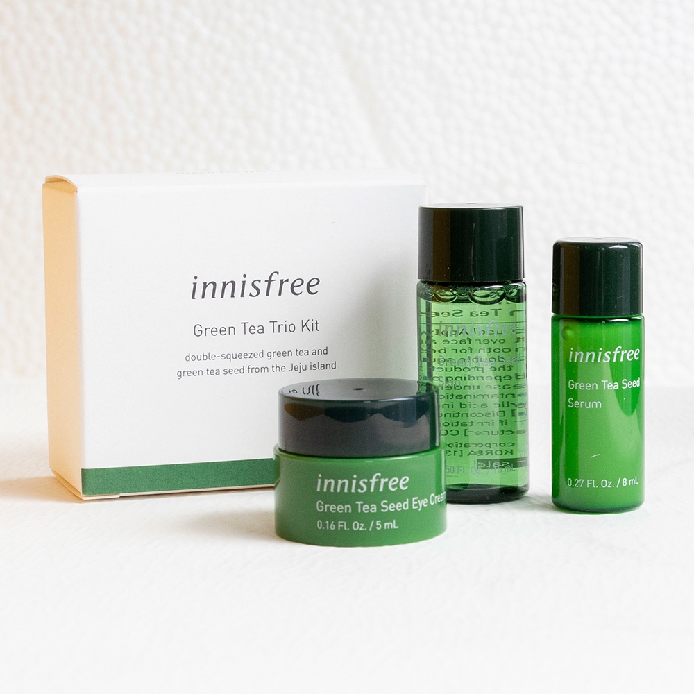 [HB Gift] Set kit trà xanh 3 món Innisfree Green Tea Trio Kit