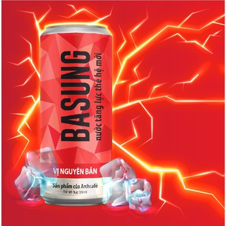 Nước tăng lực thế hệ mới basung - vị nguyên bản