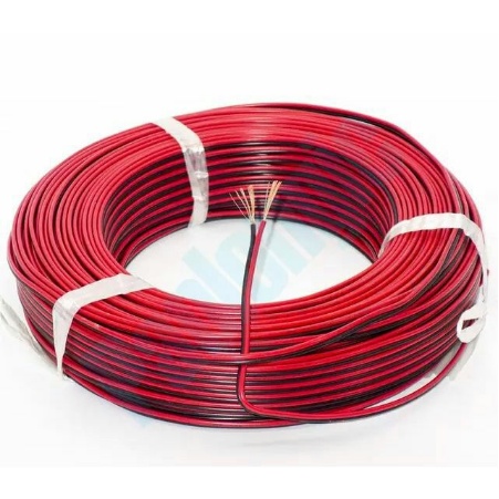 Dây điện đôi màu đỏ đen loại nhỏ - Giá 1m