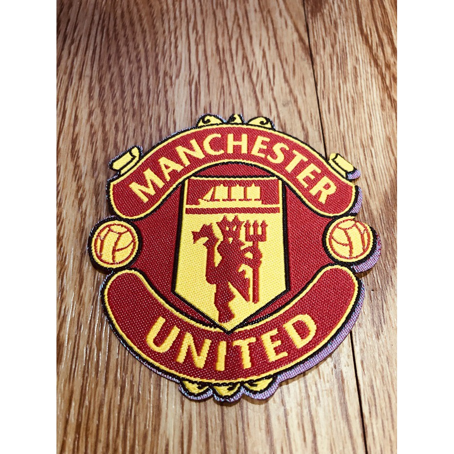 Logo Sticker ủi tiện dụng logo đội bóng Mu - Chelea - Barca - Real - Arsenal - Liverpool