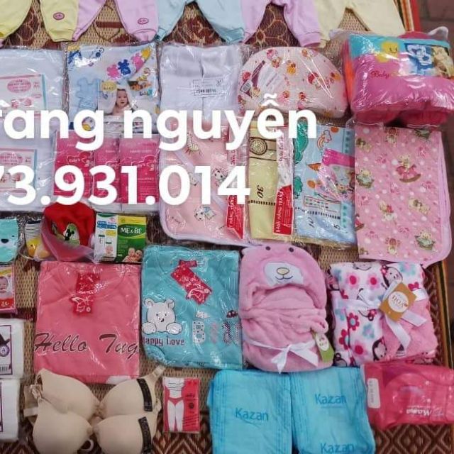 Combo đồ sơ sinh tự chọn 565k