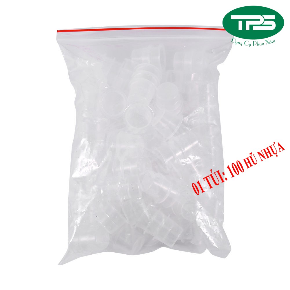Hũ  nhựa ,hũ  silicon đựng mực phun xăm ,keo nối mi, sáp điêu khắc