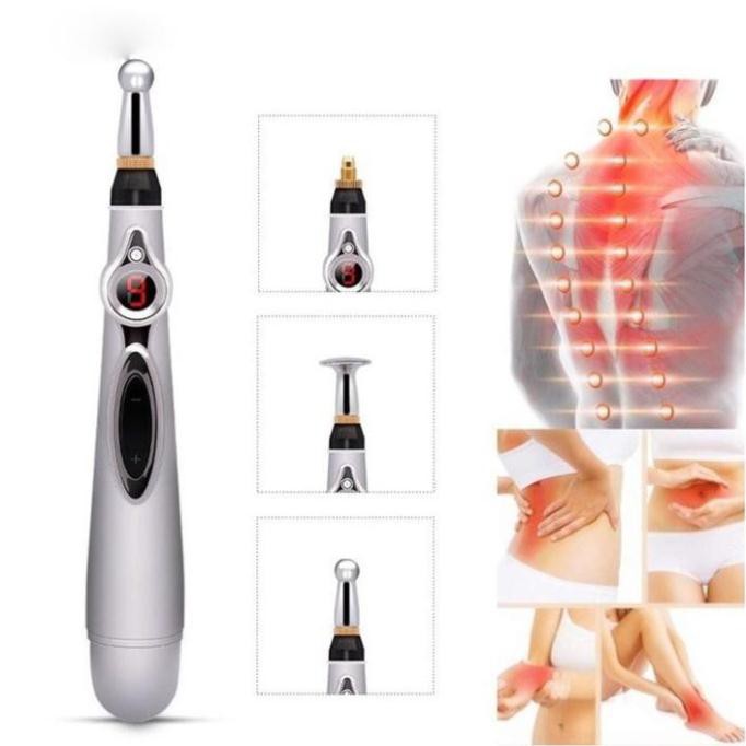 Bút Bấm Huyệt Châm Cứu Massage Xung Điện Trị Liệu M-912 Dùng Pin AAA