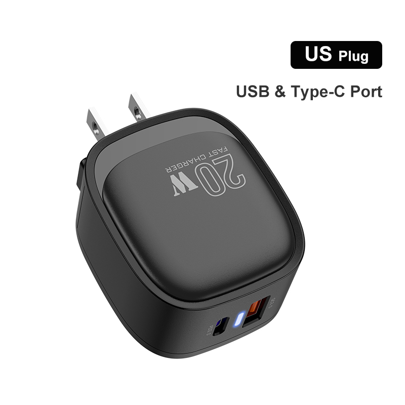 KUULAA Cốc Sạc Nhanh 4.0 3.0 Qc Pd 20w Usb Type C Cho Iphone 12 Pro Max 11 Pro Max Xs 8 Xiaomi Imercado