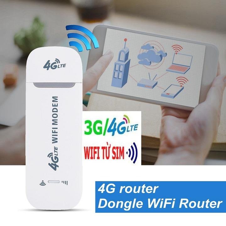 Phát Wifi 3G 4G  Dongle - Usb Phát Wifi Đi Động Từ Sim 3G 4G