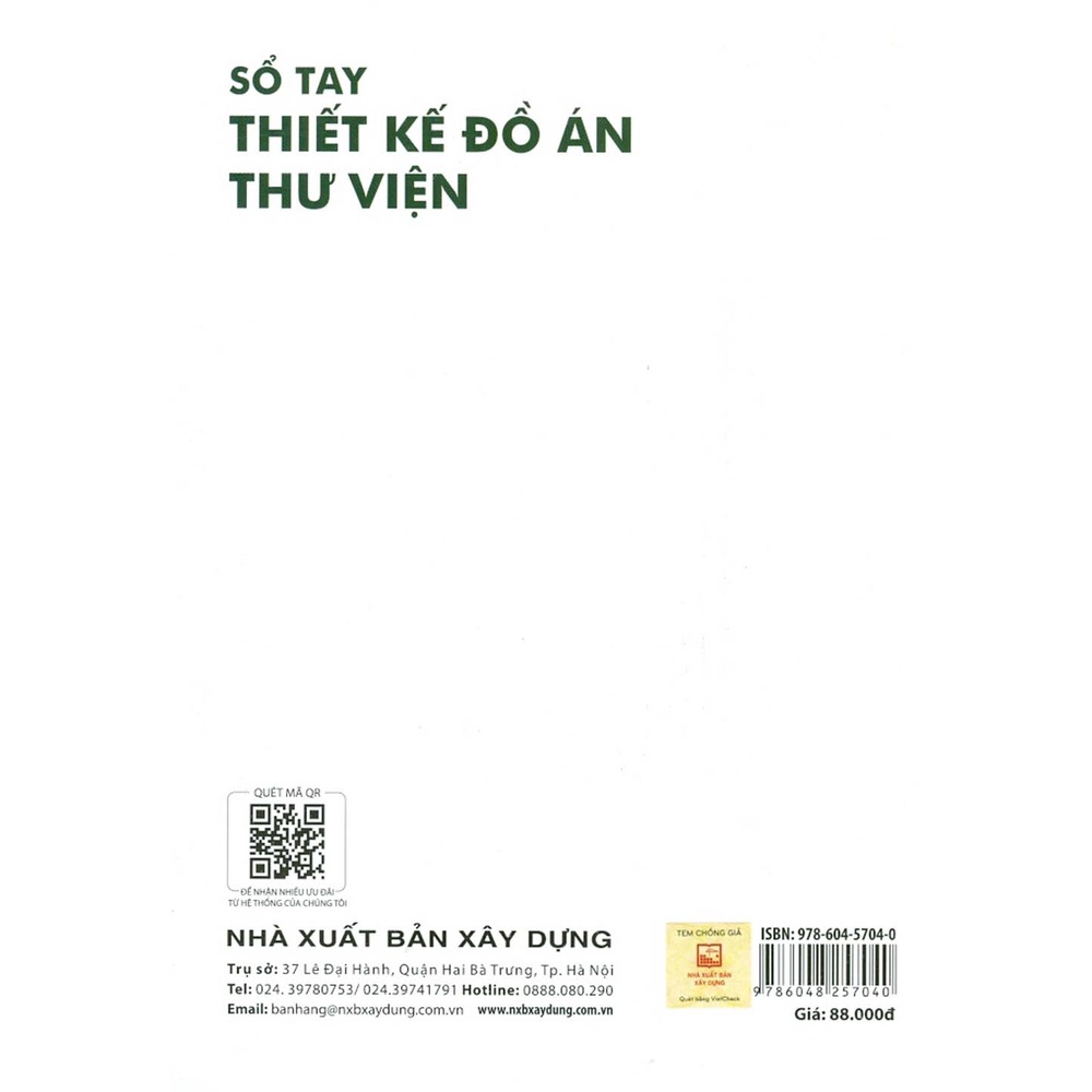 Sách - Sổ Tay Thiết Kế Đồ Án Thư Viện