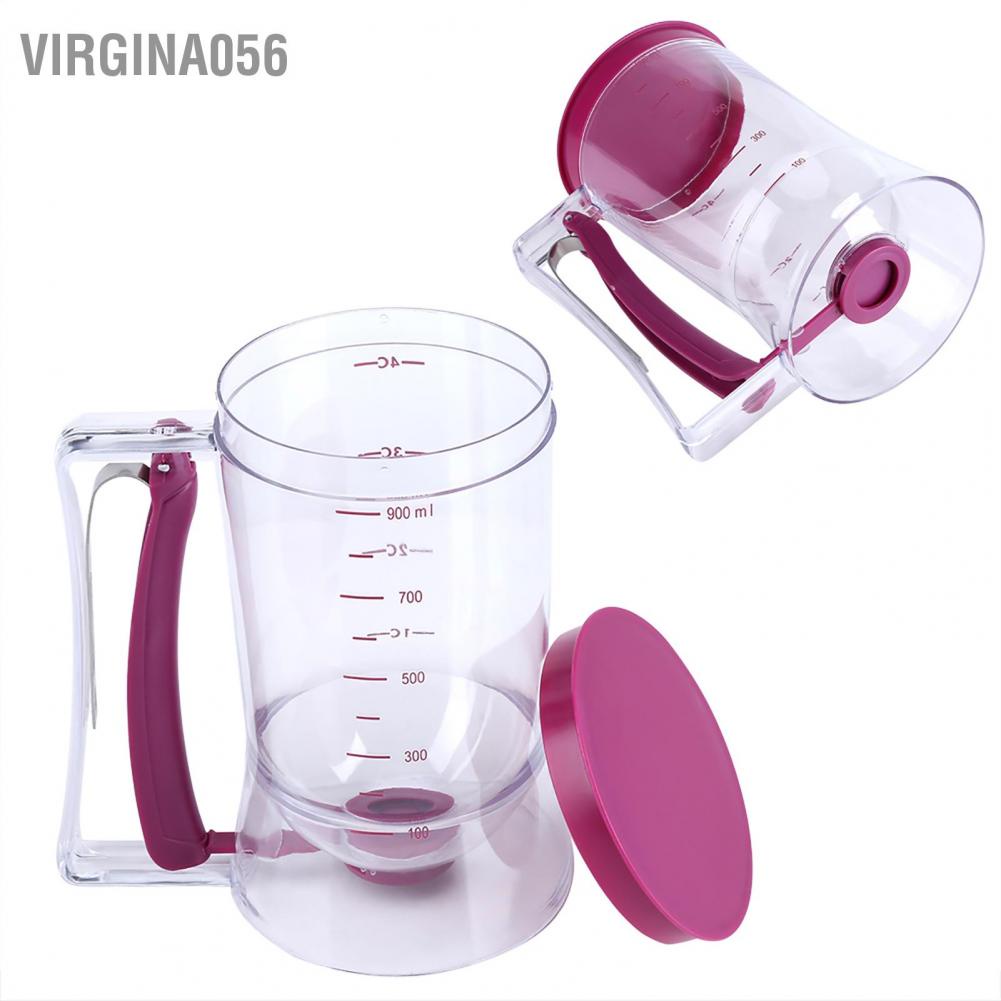 Hàng Hot 900mL Máy phân phối bột thủ công Cupcake Pancake Waffle Đo cốc Dụng cụ làm bánh nhà bếp Hàng giao ngayVirgina056