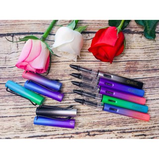 🍁 Bút máy Leta 368 thân màu ngòi lá tre tự thanh đậm