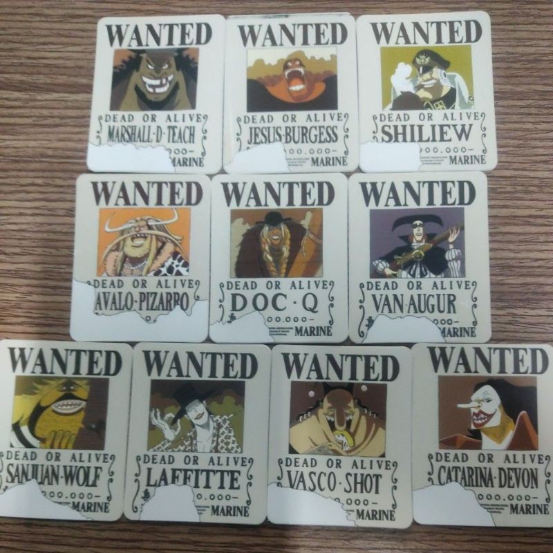 Một thẻ Toonies Wanted One Piece
