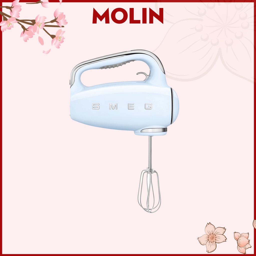 Máy đánh trứng SMEG HMF01PBEU màu xanh blue