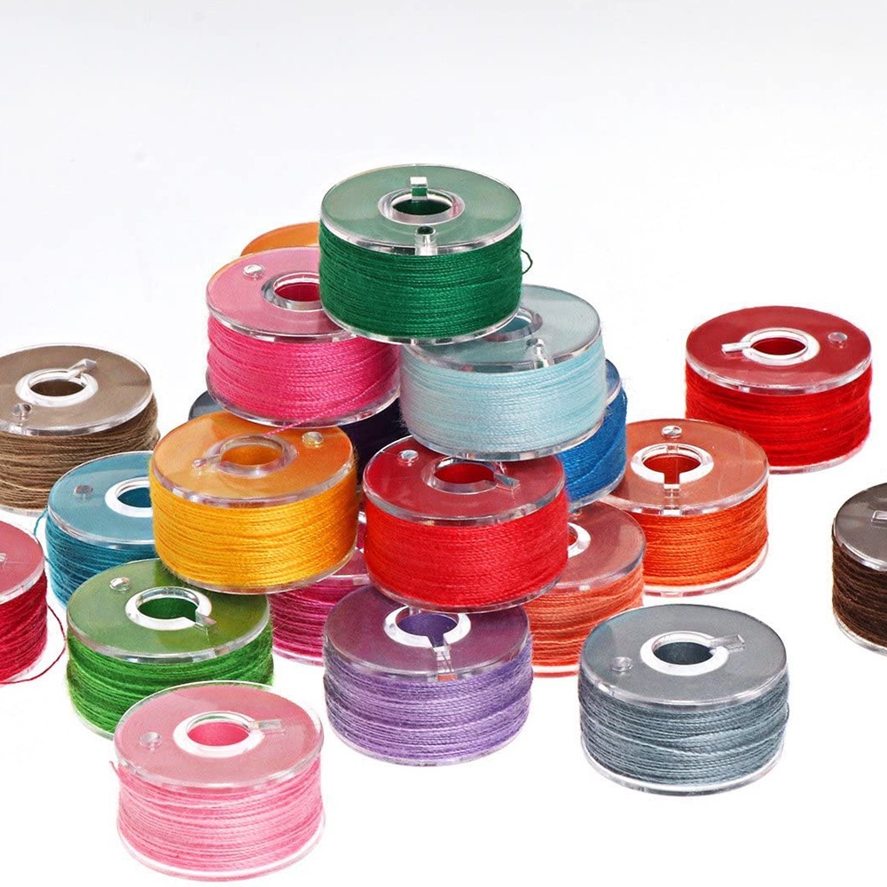 Hộp 25 Cuộn Chỉ Nhiều Màu Sắc Bằng Polyester