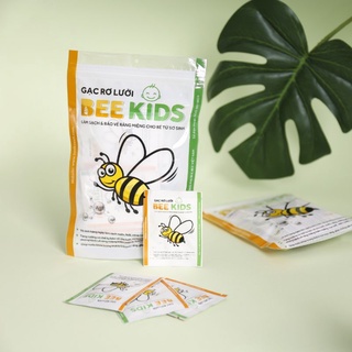 GẠC RƠ LƯỠI BEE KIDS (36 chiếc/hộp) NSX 2/8/2024