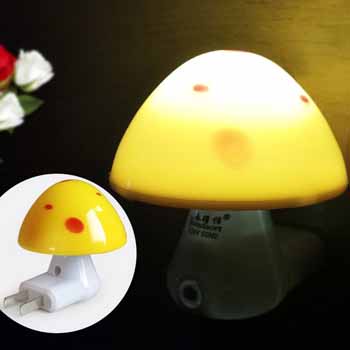 Đèn phòng ngủ nấm - hoa hồng - kitty - ngôi nhà nhiều mẫu đẹp