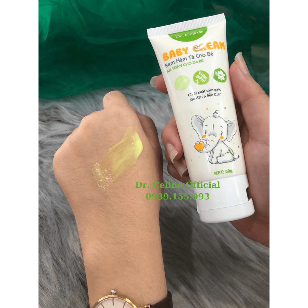 Kem hăm tã phục hồi da cho bé Dr.Celine baby cream 50g
