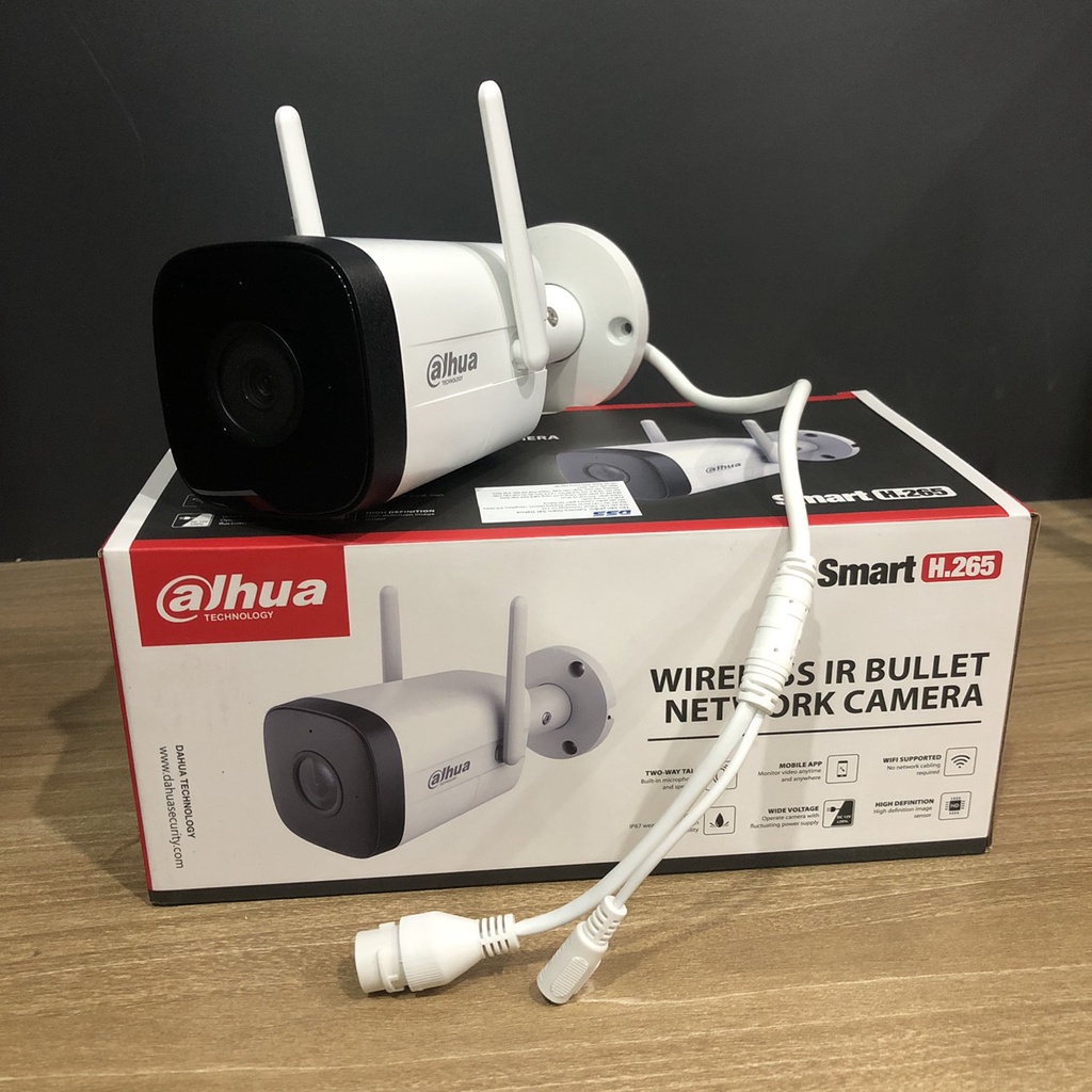 Camera IP Wifi  ngoài trời 2MP DAHUA DH-IPC-HFW1230DT-STW - Đàm thoại 2 chiều - Hàng chính hãng