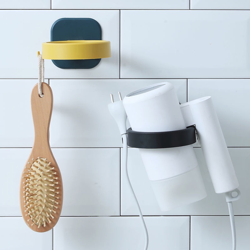 Giá Đỡ Máy Sấy Tóc Gắn Tường Không Cần Đục Lỗ Cho Nhà Tắm