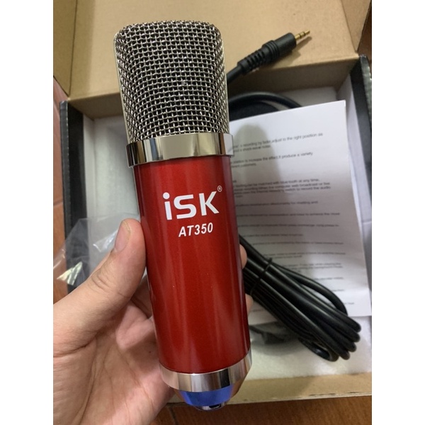 Mic ISK AT350 thu âm livestream chuyên nghiệp âm thanh cực hay