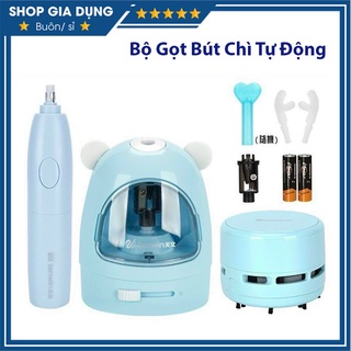 Bộ gọt bút chì tự động bằng pin thế hệ mới gồm