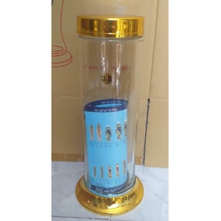 Bình ngâm rượu sâm thủy tinh cao cấp phú hòa 3,8 lít