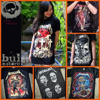 METALLICA đủ size S, M, L, XL, XXL Áo Rock band tee rock phông [Mã BUIS45K giảm 45k]