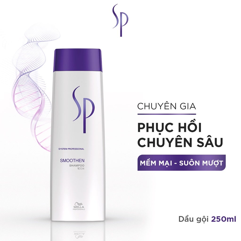 Dầu Gội SP Smoothen Làm Mượt Tóc, Giúp Bề Mặt Tóc Sáng Bóng, Mềm Mại 250ml/1000ml