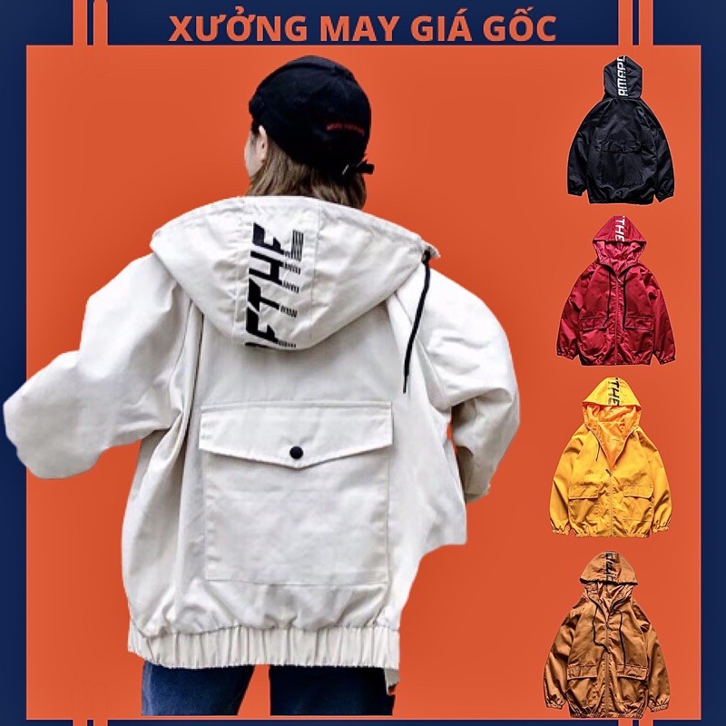 🎆𝐇𝐎𝐓𝐓𝐑𝐄𝐍𝐃🎆 037 Áo Khoác Kaki 2 Lớp Túi Hộp Bomber Jackets Hàng Cao Cấp (Kèm Video, Hình Chụp Thật)