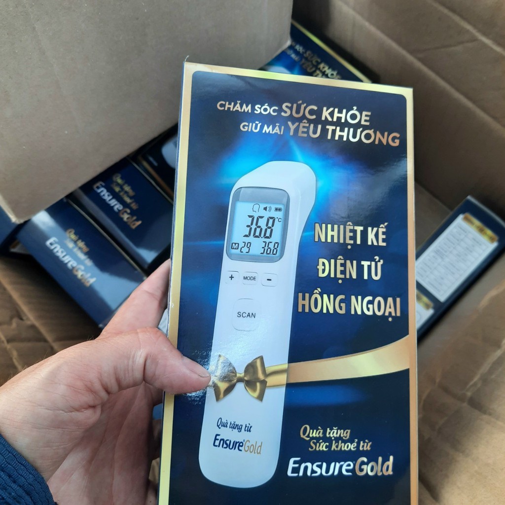 NHIỆT KẾ ĐIỆN TỬ HỒNG NGOẠI QUÀ TẶNG TỪ SỮA GLUCERNA