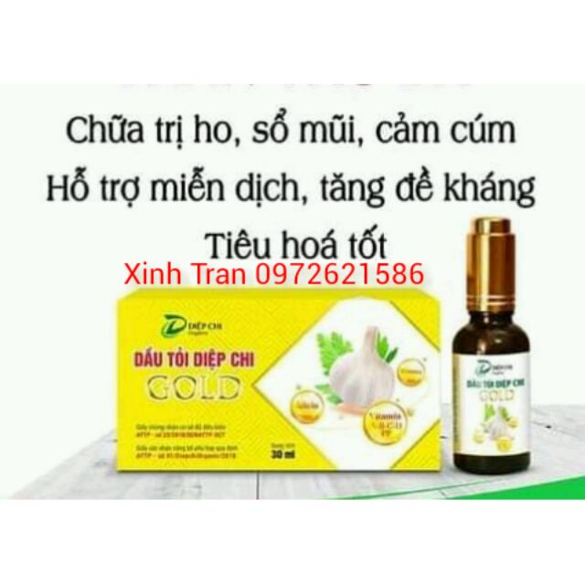 Combo Dầu tỏi Diệp Chi Gold