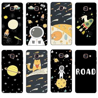 【Ready Stock】Samsung Galaxy C9 Pro /C7/C5/J7 J5 J2 2015 Silicone Soft TPU Case Cartoon Space Astronaut Back Cover Shockproof Casing