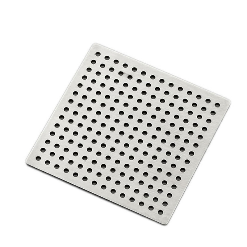 Nắp Đậy Cống Thoát Nước Nhà Tắm Bằng Thép Không Gỉ Hình Vuông