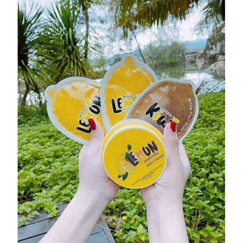 Tắm Ủ Trắng Lemon Chanh [ Hộp 3 Gói ] | BigBuy360 - bigbuy360.vn