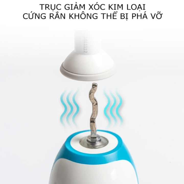 Bàn chải đánh răng điện Philips Sonicare HX3216, tích hợp  3 chế độ làm việc Clean, Sensitive, Clean and white