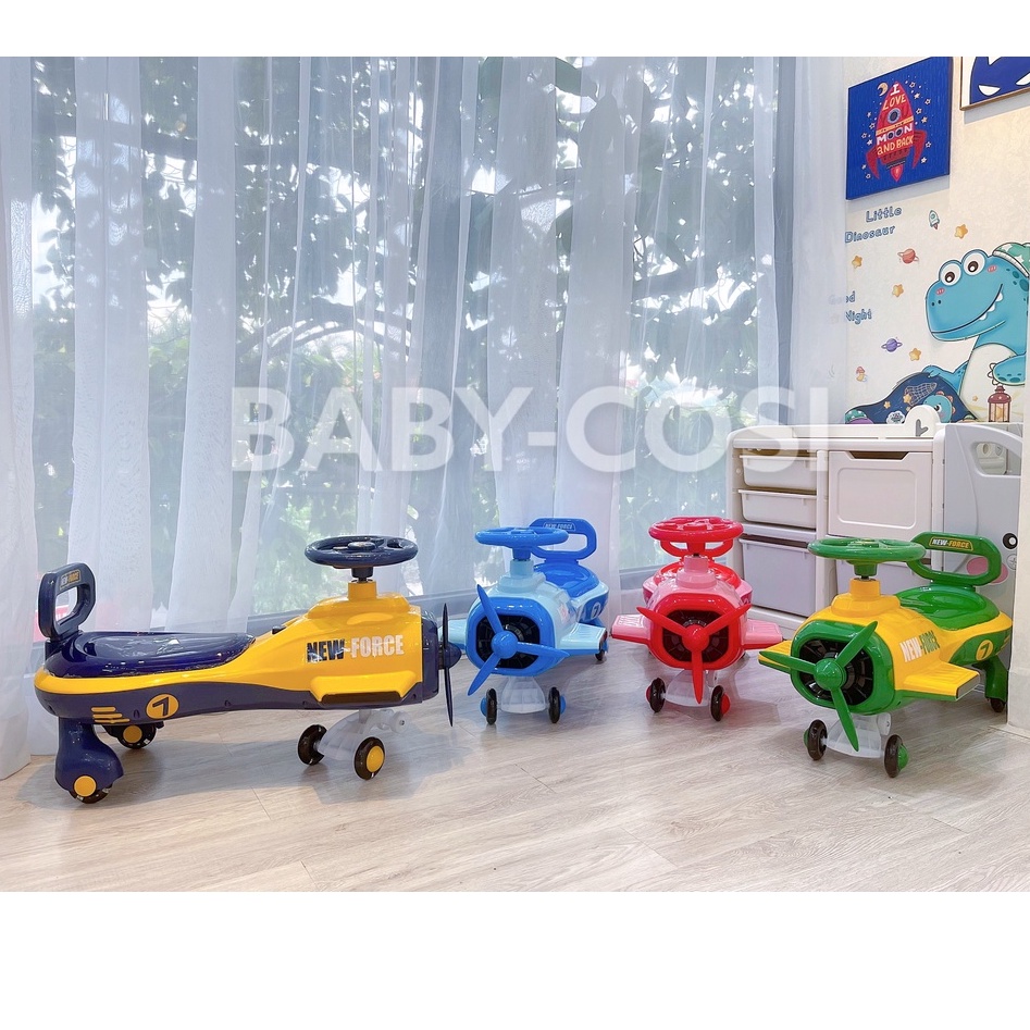 Xe lắc Máy Bay cao cấp cho bé Baby Cosi TWC04 siêu phẩm mới nhất năm 2022, có nhiều màu sắc cho bé lựa chọn Mozio store