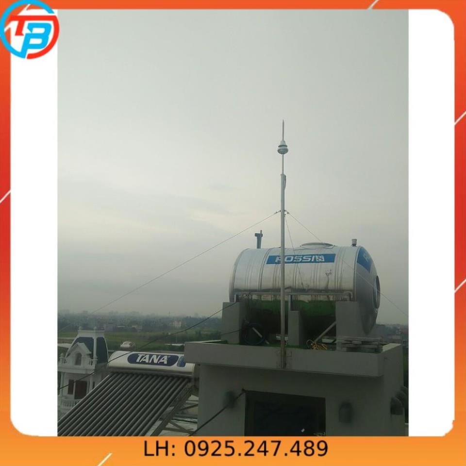 Combo dây phơi cáp lụa bọc nhựa đường kính 4mm (Dây phi 4 - 2 Nở móc 8 - 1 Tăng đơ 8 - 2 Khóa cáp 6)