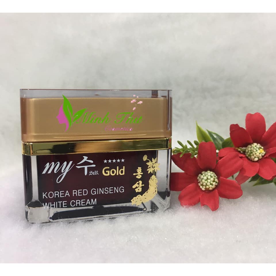 Kem Sâm Hàn Quốc My Gold Korea Red Ginseng White Cream 50ml