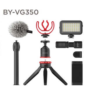 Combo mic thu âm boya by-vg350 – ultimate smartphone video kit