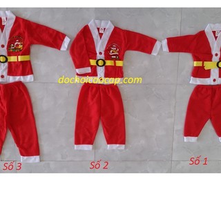 Bộ đồ Noel cho bé trai - chất nỉ số 2