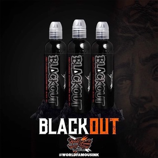 Mực xăm tattoo Đen Đậm World Famous Blackout 1oz/4oz/8oz