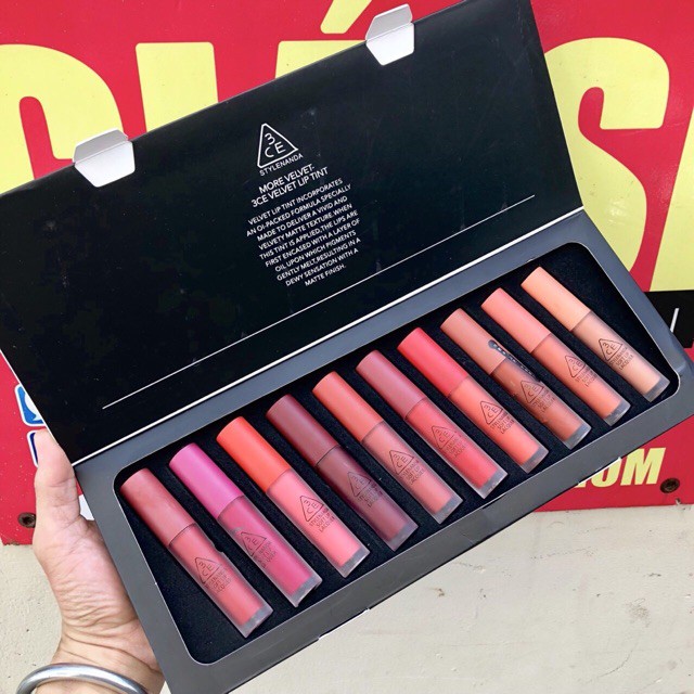 Set son kem 10 cây mới về thêm