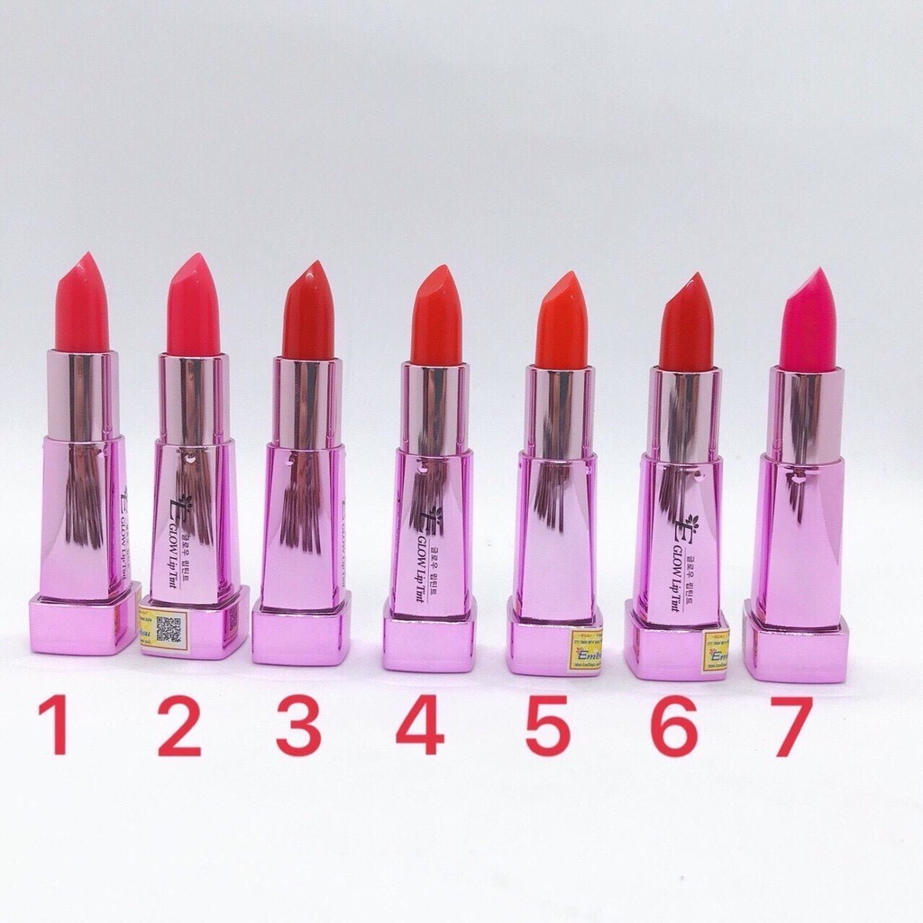 (CHÍNH HÃNG) SON DƯỠNG ẨM LÂU PHAI EMBISU GLOW LIP TINT