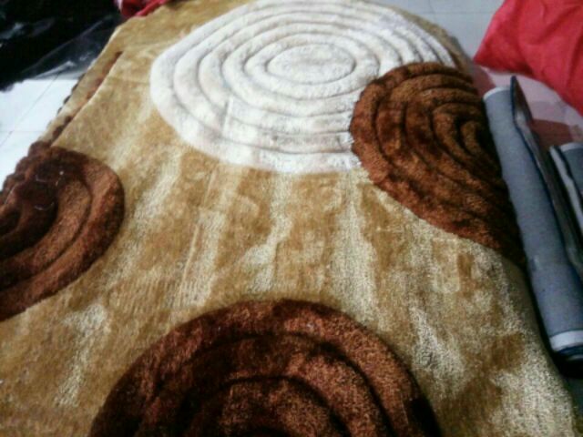 Thảm chỉ xù. kt 1m6x2m3