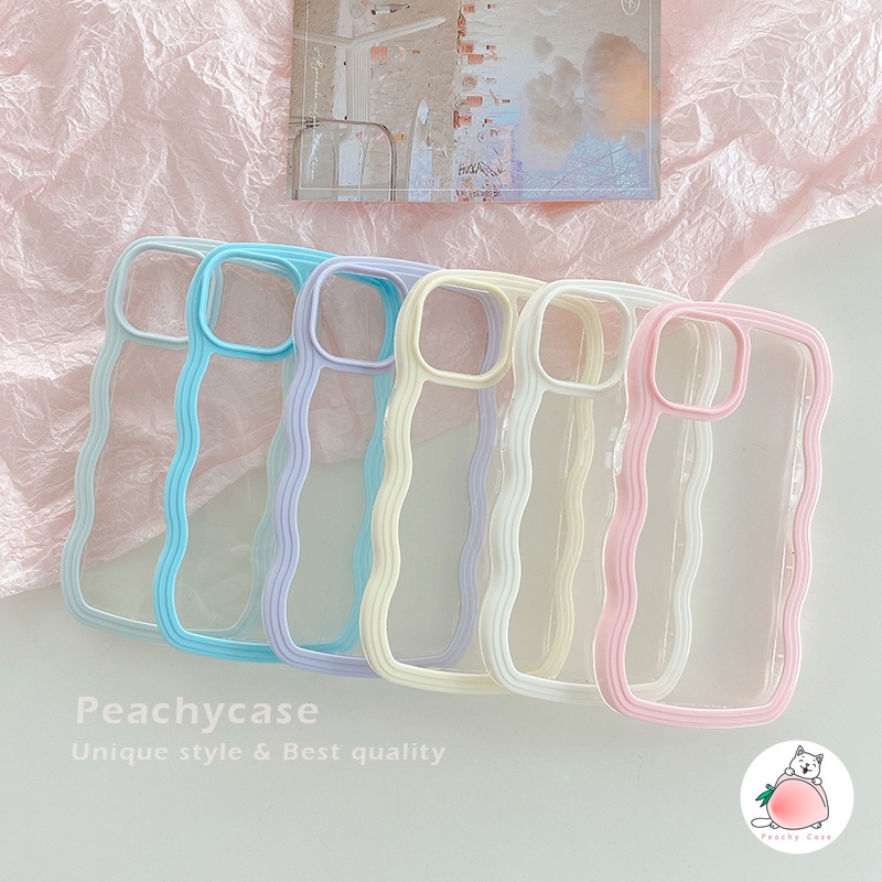 Ốp Điện Thoại TPU Mềm Trong Suốt Chống Sốc Màu Macaron 2 Trong 1 Cho iPhone 13 12 Pro Max 11 Xr Xs Max X 7 8 Plus