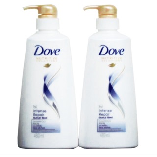 Combo bộ dầu gội, xả Dove 480 mL- Thái Lan