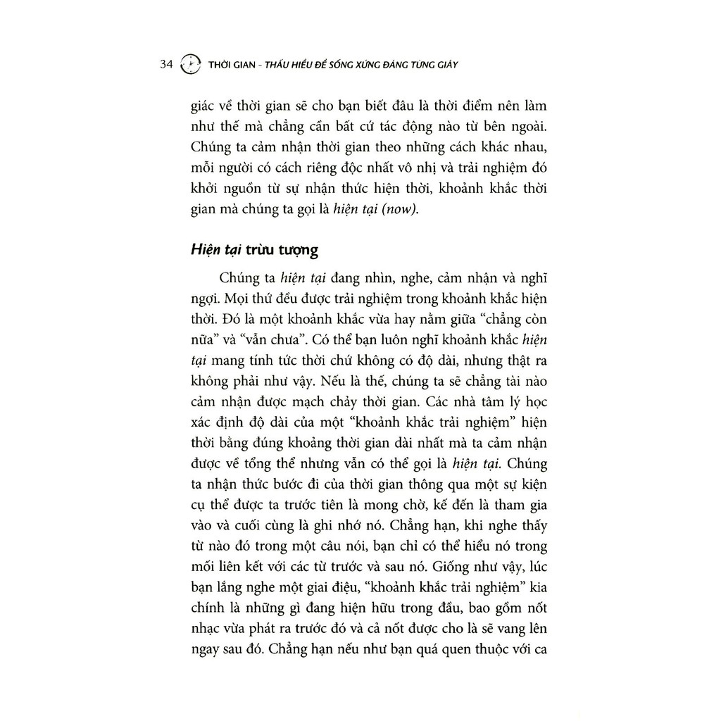 Sách -Thời Gian - Thấu Hiểu Để Sống Xứng Đáng Từng Giây