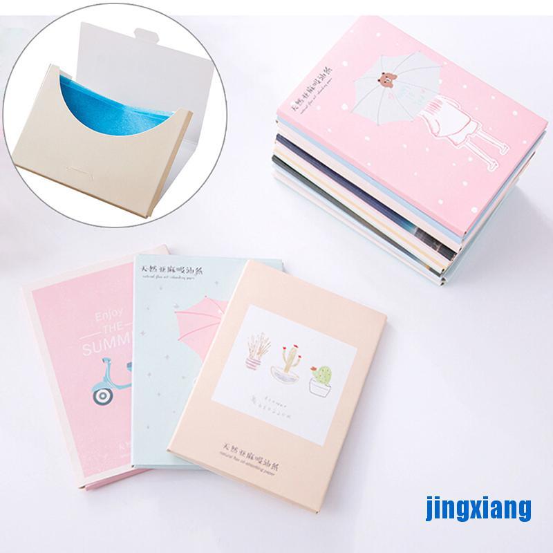 [Hàng mới về] Giấy thấm dầu vỏ họa tiết hoạt hình phong cách Hàn Quốc dễ thương