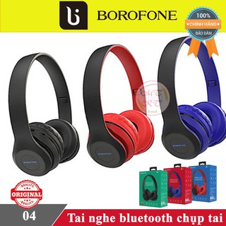 Tai nghe bluetooth chụp tai chính hãnh Borofone 04