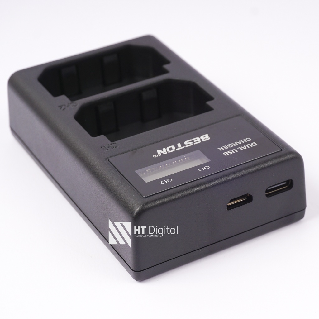 Dock sạc + 2 pin Sony NP-FZ100 Beston dùng cho máy ảnh SONY A7M3 A7RM3 A9 A7III, A7r III, A9