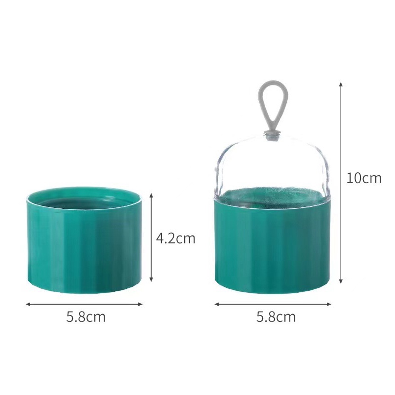 [Hàng mới về] Bộ hộp đựng kèm mút trang điểm làm đẹp đa năng sáng tạo