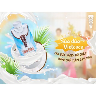 Sữa Dừa Organic Vietcoco - 500ml